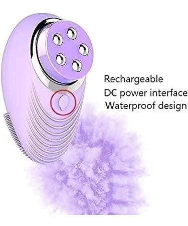QINERSAW Facial Cleansing Brush Face Scrubber 360 Rotation Electric Cleanser Device 4-Speed Adjustment Waterproof Rechargeble Face Scrubber Brush for Removing Blackheads (Color : Pink) - Buy Online on GoSupps.com