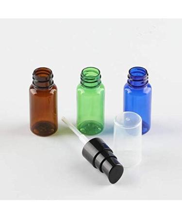 12Pcs 10ml/0.34oz Brown Lotion Pump Bottle with Black Press Pump Head Empty Refillable Makeup Cosmetic Toiletries Liquid Container Dispenser for Emulsion Body Wash Shampoo - Buy Online on GoSupps.com