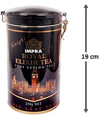  Impra IMPRA Ceylon Royal Elixir Knight Tea Big Leaf from Sri Lanka - 3 x 250g Black Large Leaf Tea Bulk - Buy Online on GoSupps.com