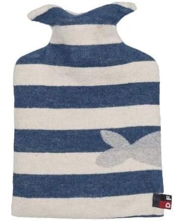 Buy David Fussenegger 'Seal' Hot Water Bottle 0.8L - Blue | Cozy & Durable | International Shipping - Buy Online on GoSupps.com