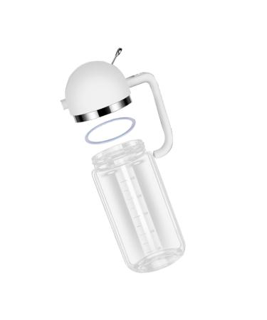 Zerodeko Glass Fuel Injector Olive Oil Bottle Glass Containers Glass Condiment Automatic Oil Pot Cooking Oil Dispenser Bottles Vinegar Pourer Glass Oil Pot Tanker Oil Storage Plastic White