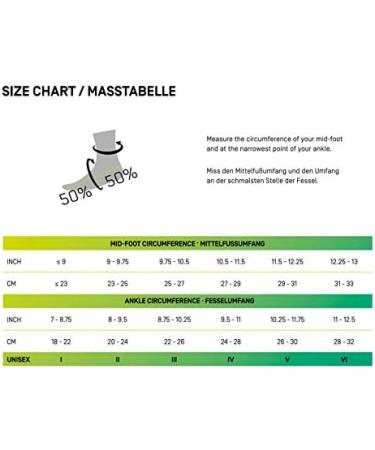 CEP Ortho PLANTAR Fasciitis Sleeve - Unisex Black/Green Arch Support Bandage Size VI | International Shipping Available - Buy Online on GoSupps.com