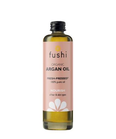 Fushi Organic Virgin Moroccan Argan Oil Pure Natural Cold Pressed High Vitamin E - 100ml