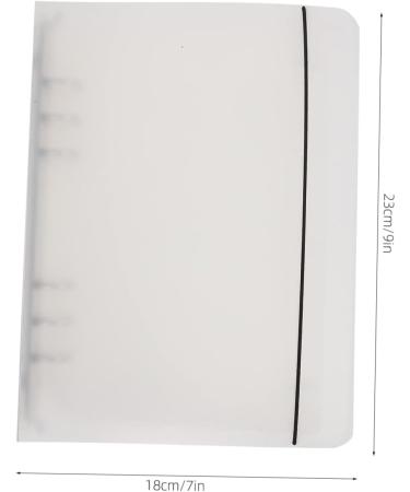 Housoutil 1set Piece Nail Art Organizer Nail Display Book Adhesive Book Finished Nail Sample Booklet Nail Salon Accessory Nail Display Holder Plastic Display Board Finished Product 23x18cm Transparent - Buy Online on GoSupps.com