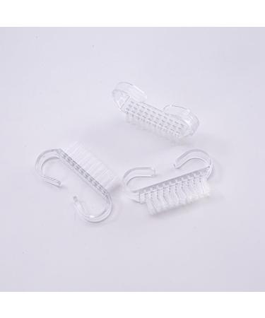 Voragrl 10 Pieces Multicolor Hand and Fingernail Brush Cleaner Scrub Set Pedicure Toe Nail Manicure - Buy Online on GoSupps.com