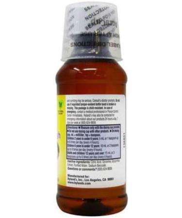 Hyland Kids Cold N Cough 4oz: Natural Relief for Children's Colds and Coughs - Buy Online on GoSupps.com