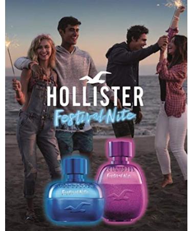 Hollister Festival Nite Women EDP Spray 3.4 oz HO26811 3.4 Fl Oz (Pack of 1) - Buy Online on GoSupps.com