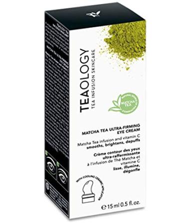Teaology Matcha Tea Ultra Firming Eye Cream 15ml | Anti-Aging Eye Cream with Ceramic Applicator | Reduces Dark Circles & Swelling | Natural Vegan Cosmetics - Buy Online on GoSupps.com