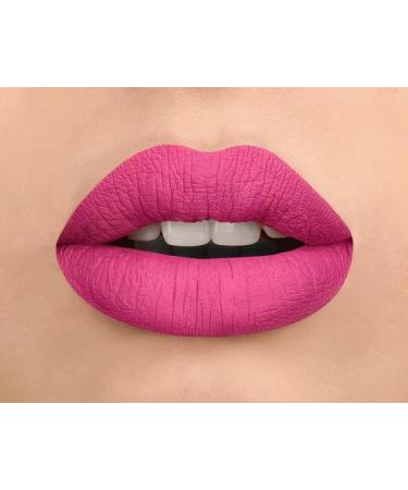 Liquid Matte Lipstick - Hot Shot Purple Pink | High Pigmentation Smudge-Proof Vegan & Hydrating - Shop Internationally Now - Buy Online on GoSupps.com