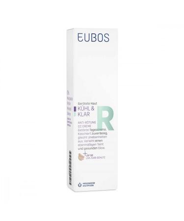 EUBOS COOL & CLEAR Anti-Redness CC Cream SPF 50 30 ml