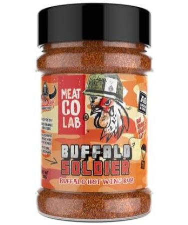 Angus & Oink Buffalo Soldier Hot Wing Rub BBQ Seasoning - Buy Online on GoSupps.com