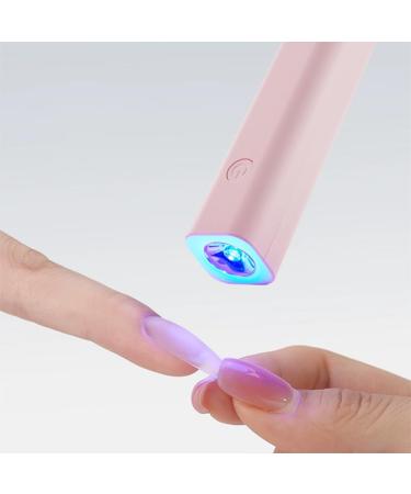 Mini UV Light for Gel Nails - Portable Handheld UV LED Nail Lamp for Quick Drying & Curing - USB Flashlight Nail Dryer for Salon & Home Use (White - Buy Online on GoSupps.com