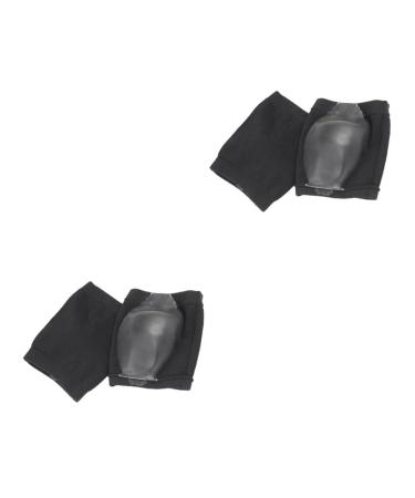 Ipetboom 2 Pairs Silicone Gel Sleeve Protectors Gel Heel Socks Foot Heel Care Heel Protectors Heel Sleeve Moisturizing Heel Shock Heel Sleeves Men and Women Moisturizing Socks Anti-Crack
