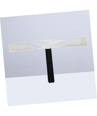 Beavorty Eyebrow Shapes Stencil 2 Pcs Eyebrow Stencil Eyebrow Balance Ruler Brow Stencils Stainless Steel Triangular Ruler - Buy Online on GoSupps.com