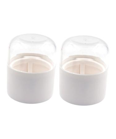 FRCOLOR 8 Pcs Beauty Egg Holder Portable Cotton Pad Case & Makeup Sponge Stand for Travel | Esponjas Para Maquillaje - Buy Online on GoSupps.com