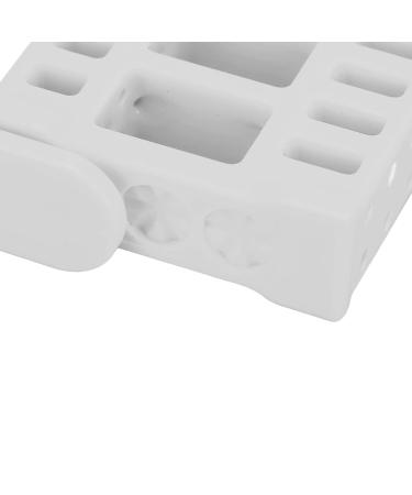 Professional Nail Drill Display Organizer - Durable Space-Saving Holder for Nail Studios & Home Use (White) - Buy Online on GoSupps.com
