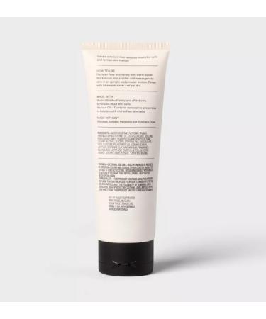 Goodfellow & Co Face Scrub with Lactic Acid & Apricot Oil 4 fl oz Gentle Daily Face Exfoliator for Smooth Skin Mint & Cedar Scent (Single Unit) 4 Fl Oz (Pack of 1) - Buy Online on GoSupps.com