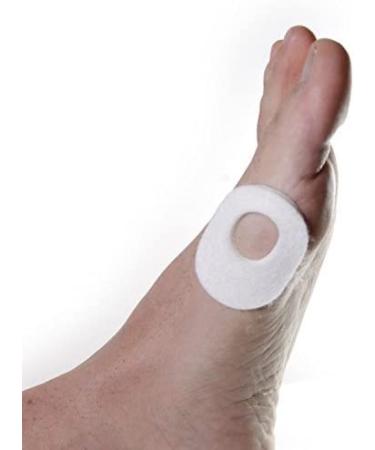 Dr. Jills 1/8 Oval Felt Callus Pads - 20 Count (Pack of 1) - Buy Online on GoSupps.com