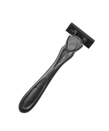 Buy Men's 5 Blade Shaving Razors - Black (6 Cartridges + 1 Handle) | Ultimate Shaving Experience Fast International Shipping - Buy Online on GoSupps.com