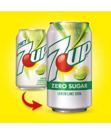7Up Zero Sugar 12 FL OZ cans (24 cans) - Buy Online on GoSupps.com