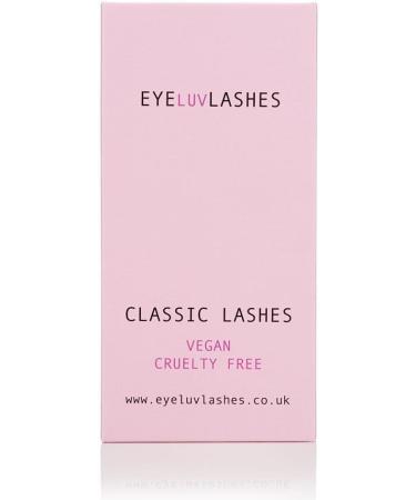 Classic Silk Eyelash Extensions | C Curl 0.15 10mm | Lightweight & Soft Semi Permanent Lashes - Eyeluvlashes - Buy Online on GoSupps.com