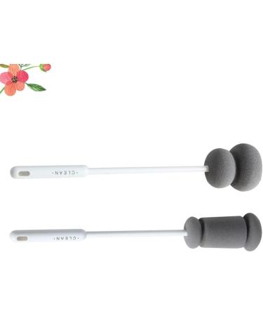 Homsfou 4-Piece Brush Cleaner Set | Baby Bottle & Glass Cup Cleaning Sponge Brushes - Ideal for Shoes & Home Use - Buy Online on GoSupps.com