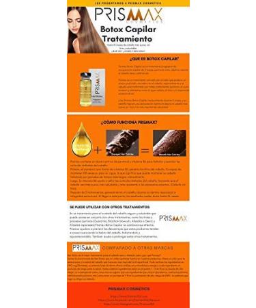 Prismax Nutritivo Deep-Conditioning Hair Treatment - Revive & Manage Dry/Damaged Hair - Frizz Control with Vitamin B6 & B5 - Formaldehyde-Free - 5 Treatments - Buy Online on GoSupps.com