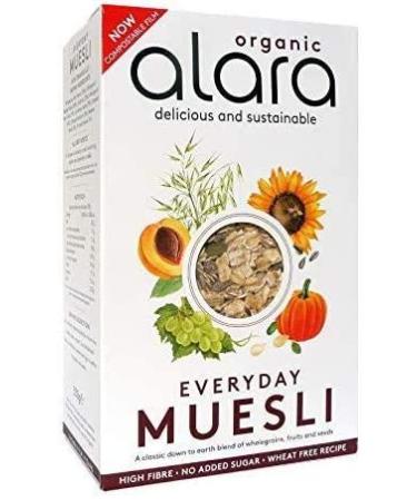 Alara Organic Crispy Fruit Muesli 550g Pack of 6