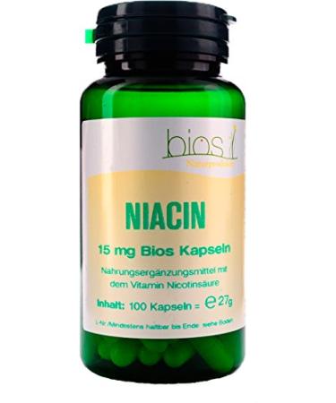 Bios Niacin 15 mg 100 Kapseln 1Pack (1 x 27 g)