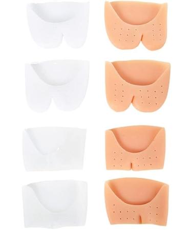 XIDAJIE Gel Toe Cap Protectors - Prevent Calluses and Blisters (1 Pair, Nude) - Buy Online on GoSupps.com