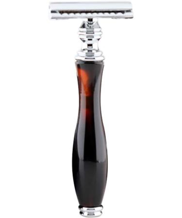 Haryali London Double Edge Safety Razor & Silver Tip Badger Hair Brush Shaving Kit for Men - Perfect New Year Gift Set - Buy Online on GoSupps.com
