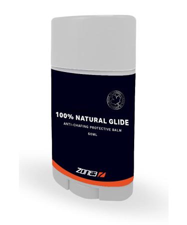 ZONE3 100% Natural Organic Lube Anti-Chafing Balm 60g - Protective Glide Made in Canada