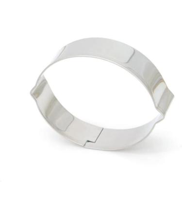IMIKEYA Cake Mold 3 Pcs Baking Mold Stainless Steel Fondant Mold medium Silver - Buy Online on GoSupps.com