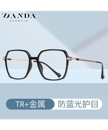 Metal Temples TR90 Blue Light Blocking Glasses - UV Protection for Men & Women - Stylish Computer & Reading Frames (52mm - Buy Online on GoSupps.com