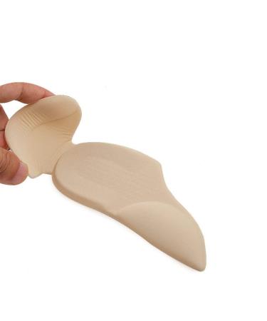 Heel Inserts GEL Anti-wear Foot Thick Heel Protectors Women Comfort Daily for Plantar Fasciitis and Heal Dry Cracked Heels(Mesh skin Small)