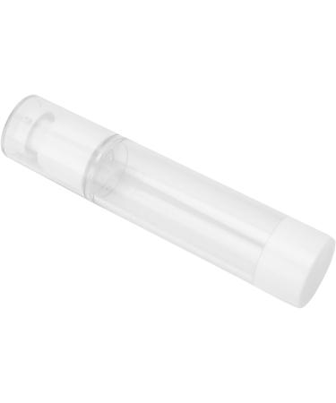 Verdant Touch 50ml Clear Plastic Refillable Cream Pump Bottle for Travel Cream or Lotion - Buy Online on GoSupps.com