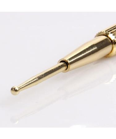 COHEALI Massage Tools Massage Tools Chiro Board Flex Tools Ear Point Probe with Built-in Spring Body Stimulator Acupressure Pen(Golden) Massage Tools Chiro Board Chiro Board - Buy Online on GoSupps.com