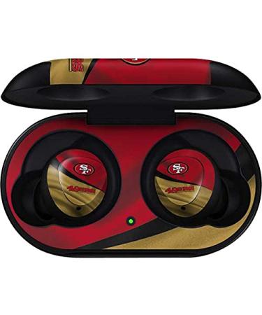 Skinit Decal Audio Skin Compatible with Samsung Galaxy Buds - Officially Licensed NFL San Francisco 49ers Design