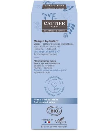 Cattier Moisturizing Mask for Dehydrated Skin 50ml - Buy Online on GoSupps.com