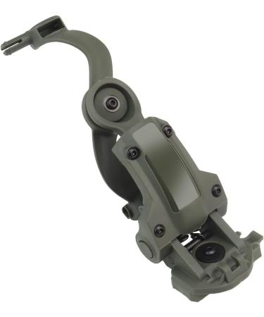 Helmet Rail Adapter for Tactical Headset | Multi-Angle Rotation | Fits OPS Core ARC & Team Wendy M-LOK Rail | OD Color - Buy Online on GoSupps.com