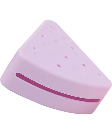 FRCOLOR 4pcs Silicone Beauty Powder Puff Storage Tool Makeup Sponge Holder & Triangular Case for Easy Organization - Buy Online on GoSupps.com