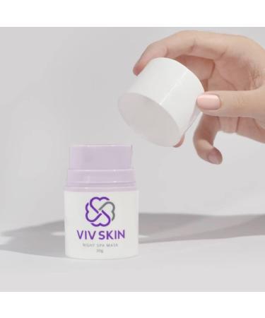 Shop READY2WHITE VIV SKIN Night Spa Mask 30g - Brightening & Hydrating Formula for Glowing Skin - International Shipping Available - Buy Online on GoSupps.com