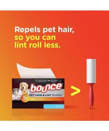 Pet Hair & Lint-Guard Mega Dryer Sheets - Fresh Scent (210 ct) | Best for International Shipping - Buy Online on GoSupps.com