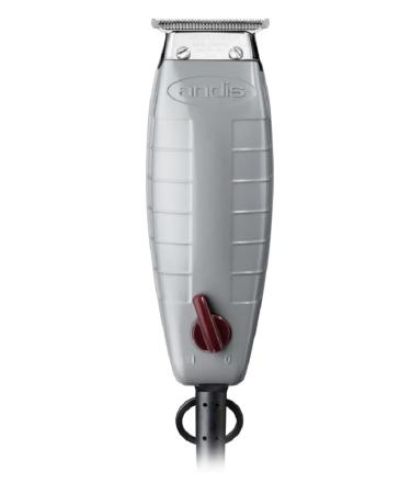 Andis T-outliner trimmer-high-speed steel t-blade with narrow teeth quiet high-speed-220 V magnetic engine-for side dishes dry shave and shades 700 g silver