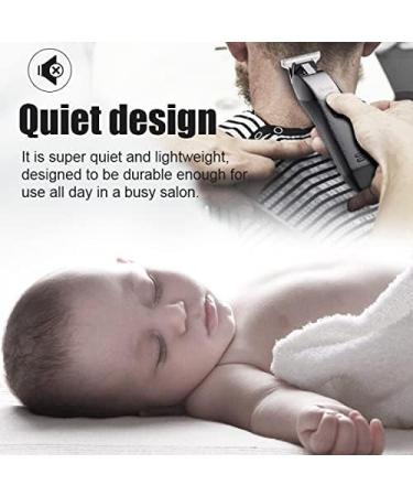 Professional Rechargeable Hair Clipper - Cordless T-Shaped Contour Finishing Tool for Precision Cutting - Black Electric Hair Cutting Tool - Buy Online on GoSupps.com