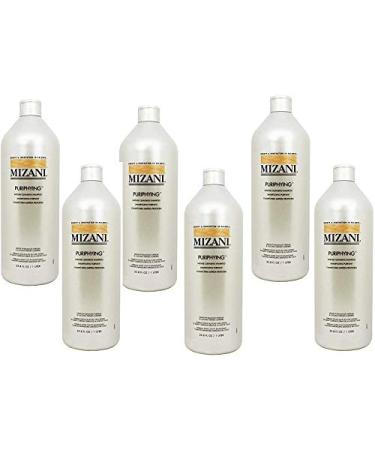 Mizani Puriphying Intense Cleansing Shampoo, Pack of 6 (6 x 1 L)