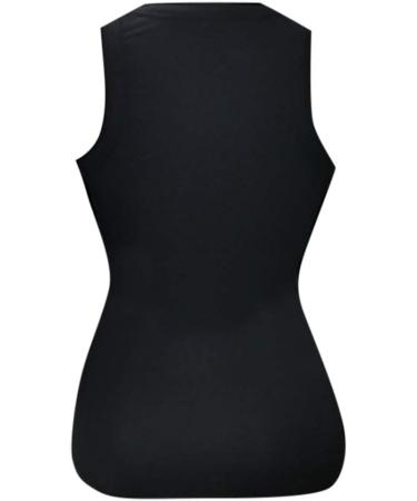 Ppanguding Women's Elegant Summer Tank Top - Casual Sleeveless Monochrome Knit Blouse - Stylish Black Vest for Sport & Everyday Wear - Buy Online on GoSupps.com