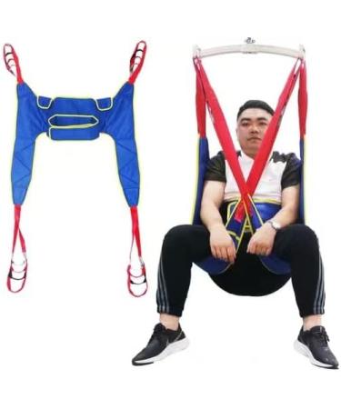 Patient Lift Home Use Transfer Belt Four Point Support Shower Sling Medical Patient Slings with Toilet Cutout for Position Assistance - Buy Online on GoSupps.com