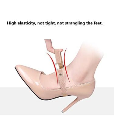 4 Pair High Heel Anti-Loose Straps | Detachable Elastic Shoelace Accessories for Women - Shop Internationally - Buy Online on GoSupps.com