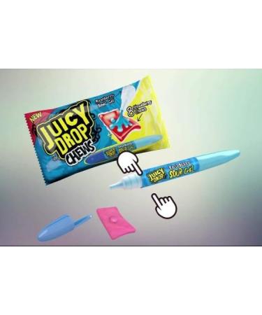 Juicy Drop Taffy and Pen Soft Chews with a Sour Gel Pen 67g Delicious Tasty And Twisty Treat Gift Hamper For Birthday Christmas Sold By Kidzbuzz (4) - Buy Online on GoSupps.com